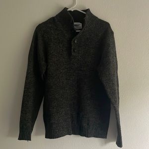 Old Navy Vintage Grey Henley Sweater